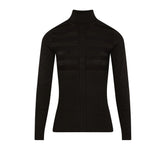Morgan De Toi Black Viscose Turtleneck -   -  Morgan De Toi.